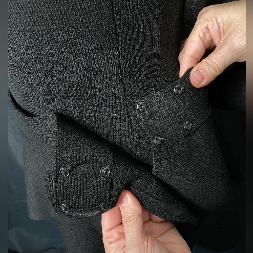 Black Knit Dress - Picture 7 of 11